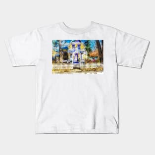 Victorian Gingerbread Cottage 9 Kids T-Shirt